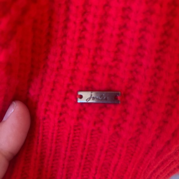 Joules Heart Sleeve Detail Sweater Size UK 16/US 12 - Picture 3 of 5